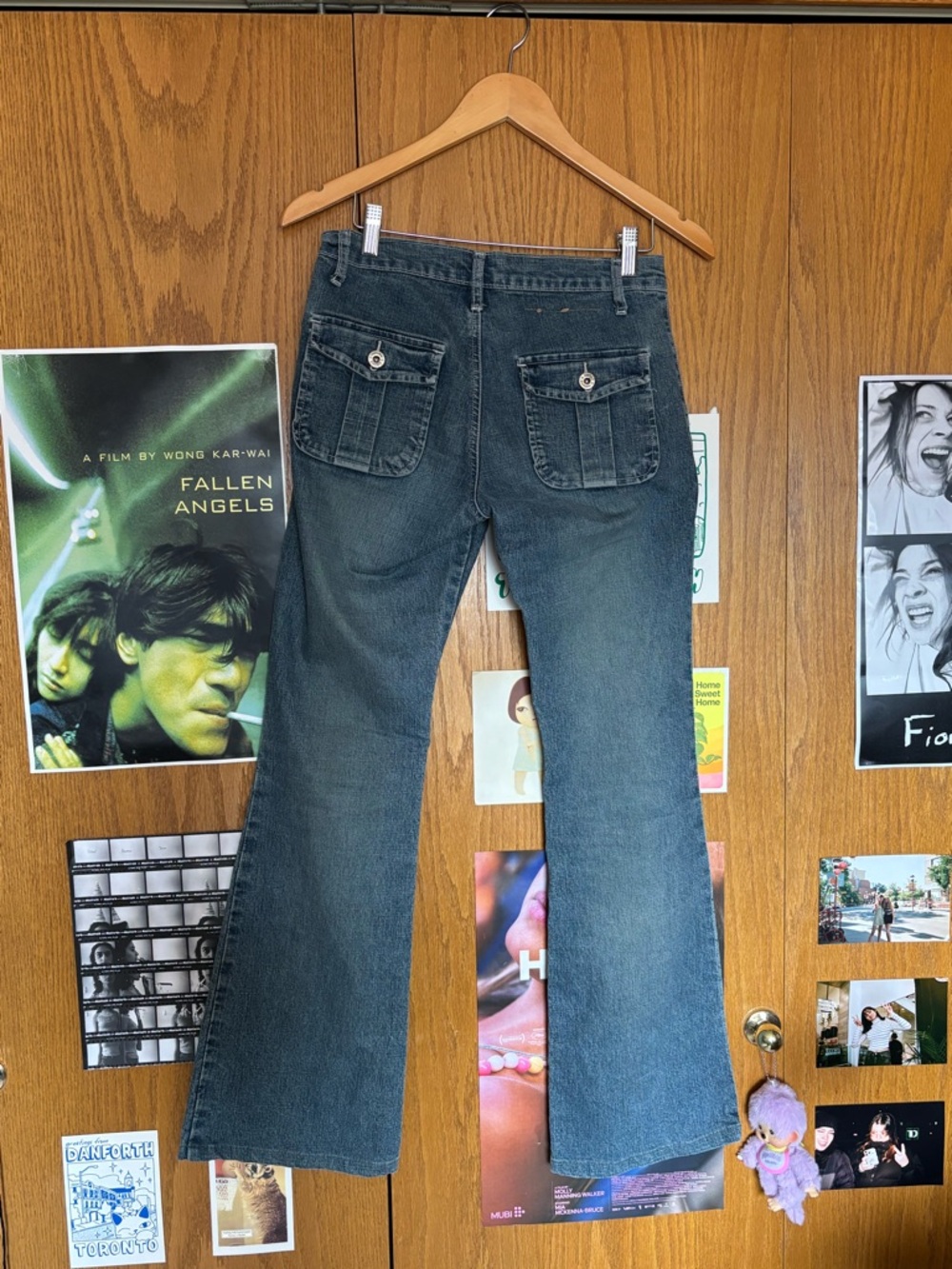 Vintage Bongo- Women’s  Blue Flare Jeans